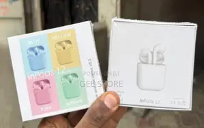 Inpod 12 Wireless Earbuds - White