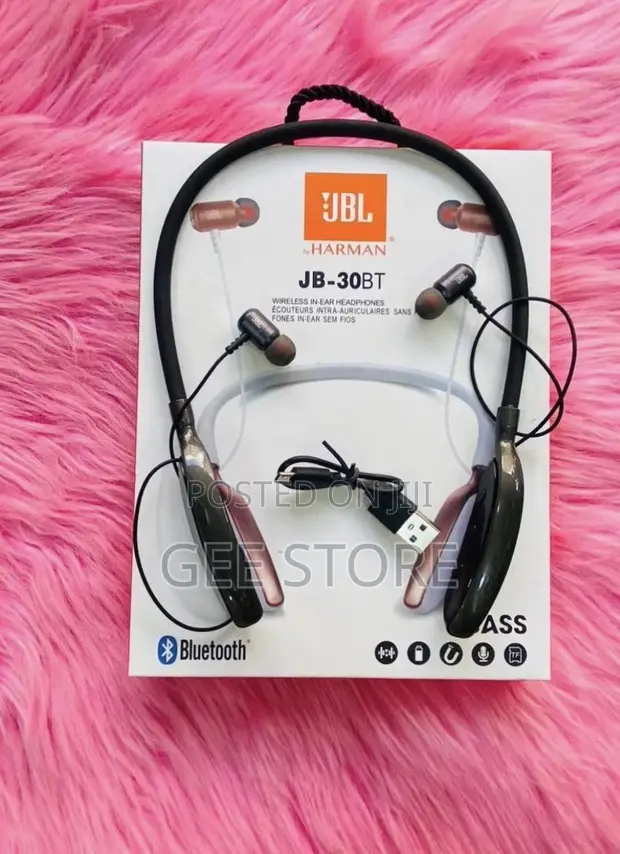 JBL Harman 30BT Neckband Headphones - 1