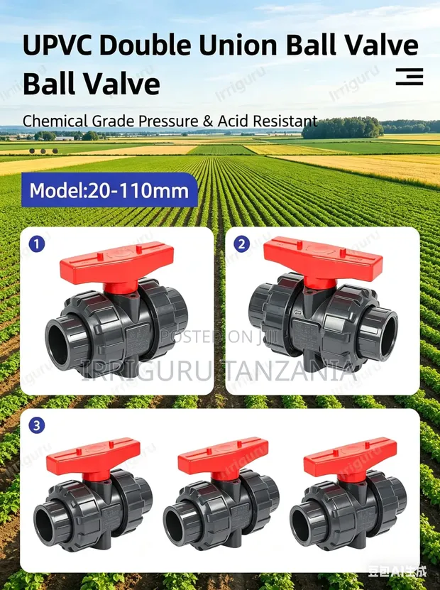 25mm PVC Ball Valve - 1