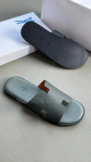 Sandals za Ngozi za Kiume za Hermes