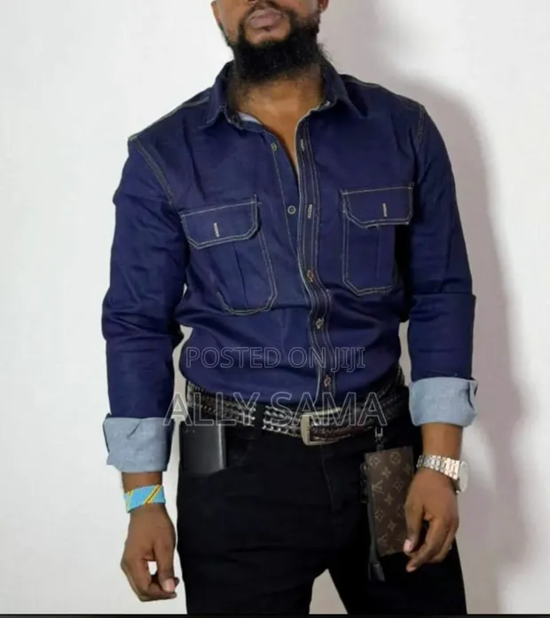 Men's Jeans Quality Shirt Material - 1