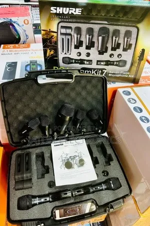 Seti ya Maikrofoni za Ngoma Shure PGA Drumkit 7