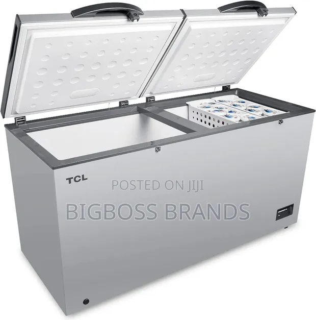 TCL Double Door Chest Freezer F660CFSL (509 Liters) - 1