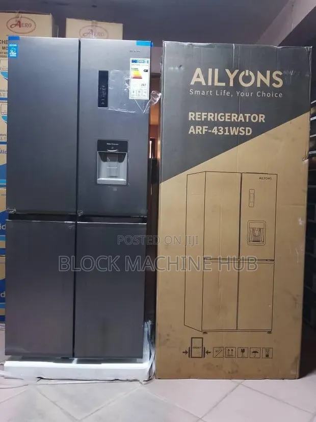 Ailyons 4-Door Refrigerator 431L - 1