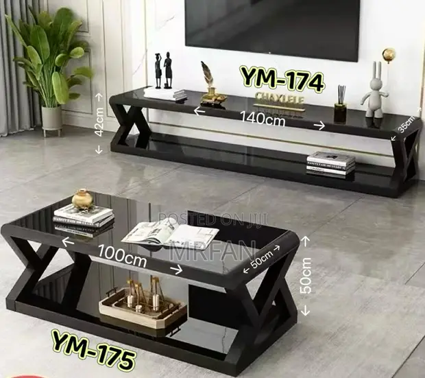 TV Stand and Coffee Table Set YM-177 YM-174 - 1