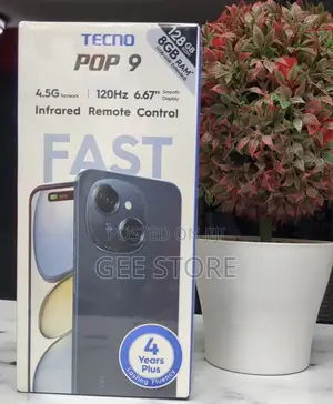 New Tecno Pop 9 128GB Black