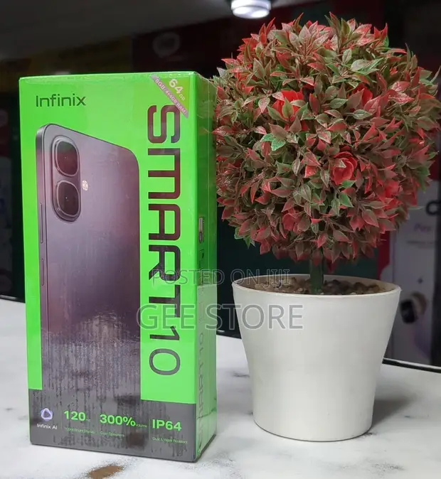 New Infinix Smart 10 64GB Black - 1