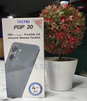 New Tecno Pop 20 128GB Black