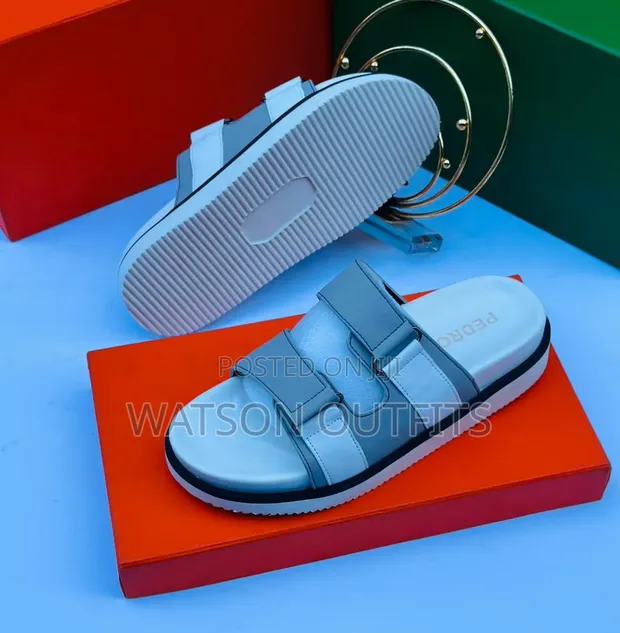Sandals za Ngozi za Wanaume Pedro - Mpya Kabisa - 1