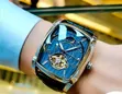 AOKULASIC Automatic Men's Watch - Leather Strap - 1