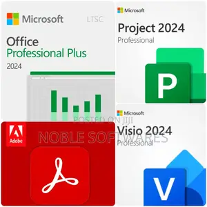 Microsoft Office 2024 & Adobe Acrobat Pro 2026 - Complete Package