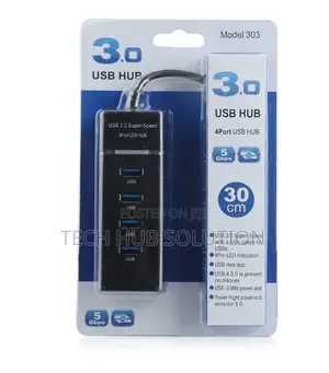 Type-C USB 4-Port Hub 3.0