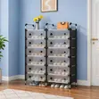 7-Layer Double Row Shoe Rack - 1