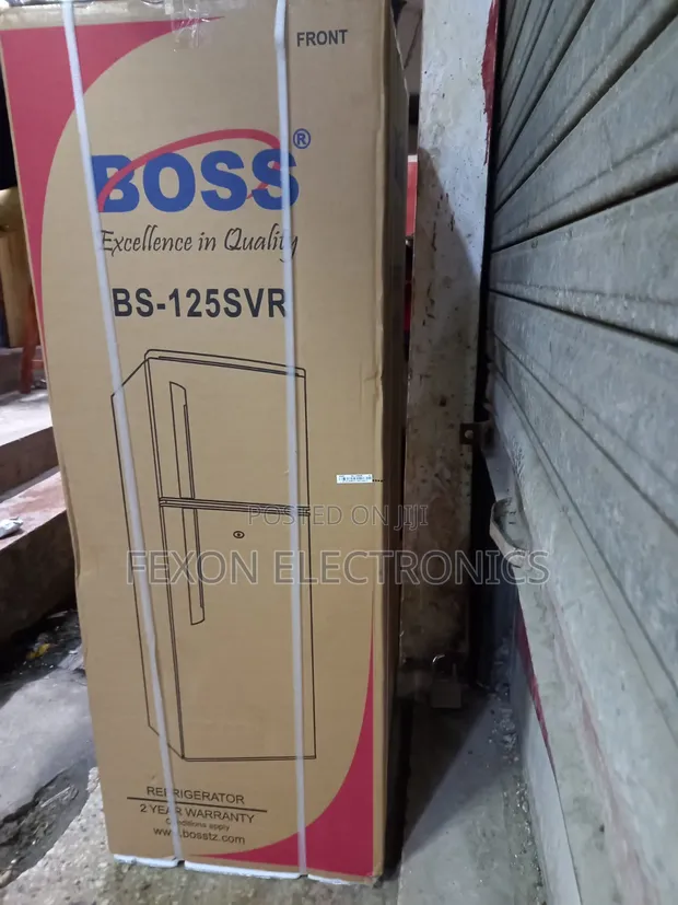 Boss Refrigerator BS125SVR (Top Freezer) - 1