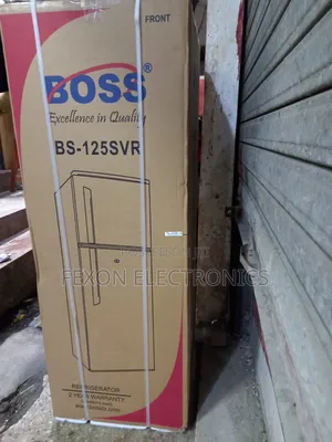Boss Refrigerator BS125SVR (Top Freezer)