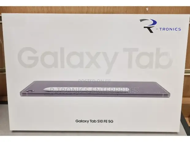New Samsung Galaxy Tab S10 FE 256GB Silver - 1