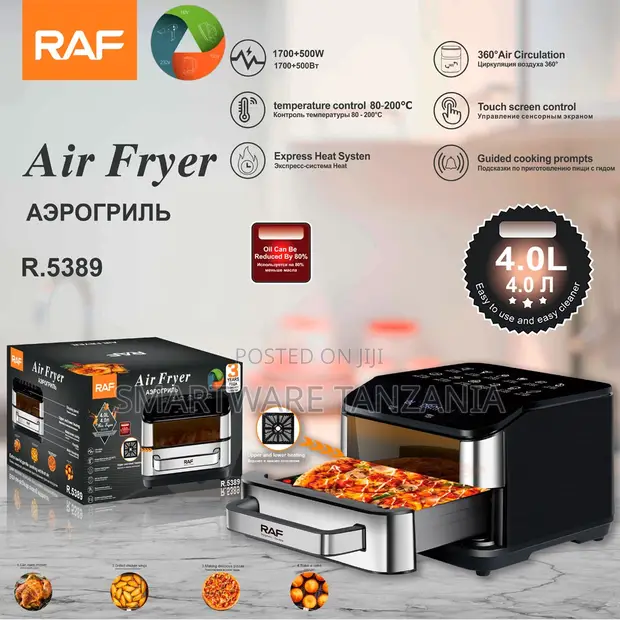 Raf 4.0L Digital Air Fryer Oven with Touch Control - 1