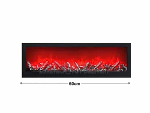 Decorative LED Fireplace Lantern 60cm