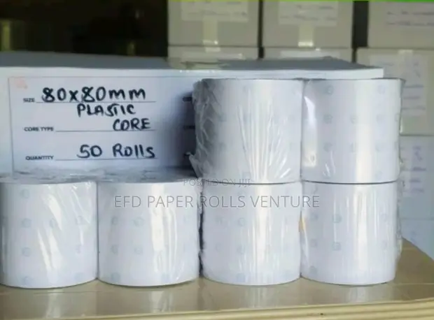 Efd/Pos Thermal Paper Rolls (Plain & TRA) - 1