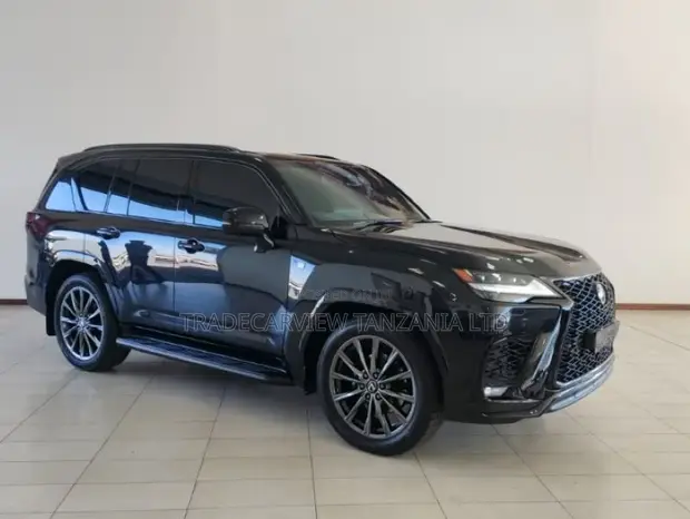 Lexus LX 700h Mpya 2025 Nyeusi - 1