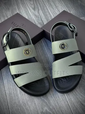 Men's Valentino Leather Sandals - Brand New