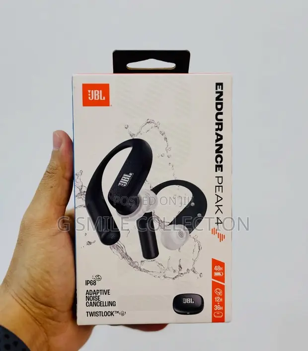 JBL Endurance Peak 4 True Wireless Earbuds - 1