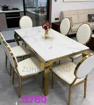 Dining Table (6 Seater, Rectangular, Brand New)