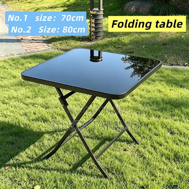 Folding Table - 70x80cm - 1