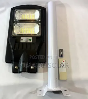 100W Solar LED Street Light - Easy Install