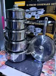 6pcs Seemann Stainless Steel Cookware Set - 2