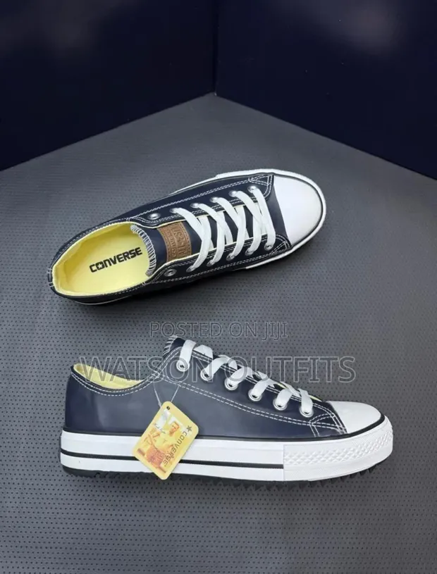 Viatu vya Ngozi vya Wanaume vya Converse All Star - 1