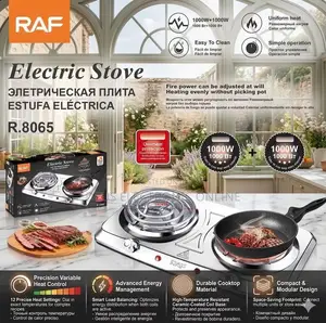 Raf Double Coil Steel Body Electric Cooker