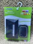 Luckarm Wireless Digital Doorbell - 38 Melodies, Waterproof, 100m Range - 1