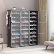 Shoe Storage Rack - Holds 54 Pairs - 1
