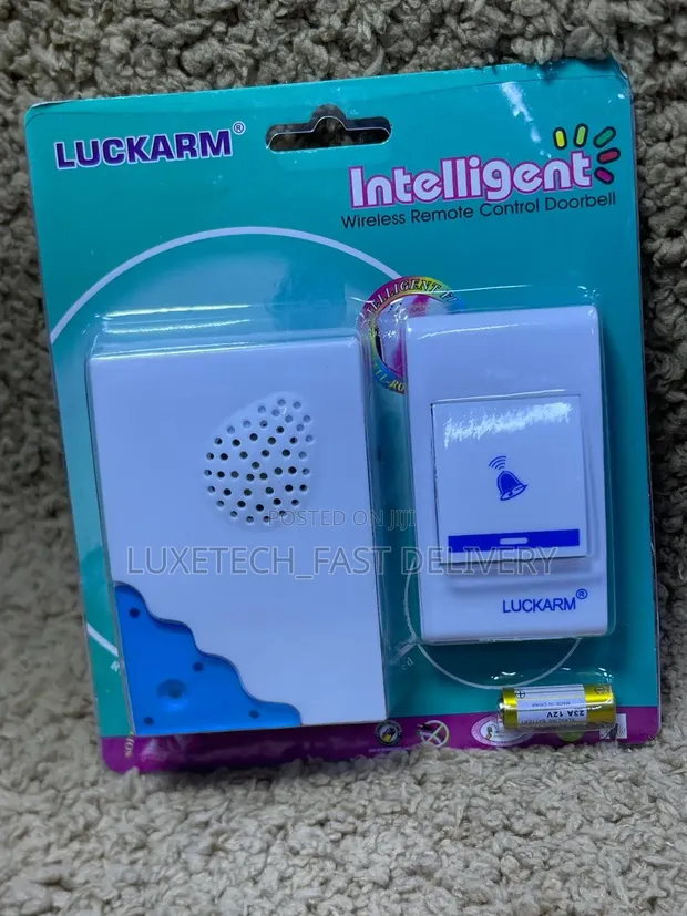 Luckarm Intelligent Wireless Doorbell - Nyimbo 32, Umbali 100m - 1