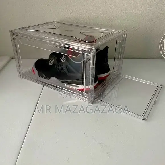 XL Acrylic Shoe Storage Boxes - 1