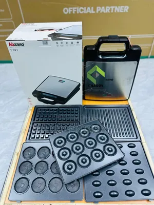 Kozano 5-in-1 Sandwich Maker (1400W)