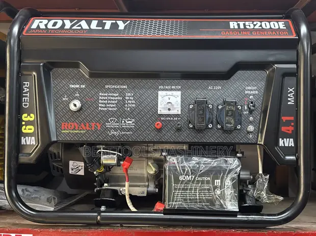 Royal 3.9kVA Petrol Generator - 1