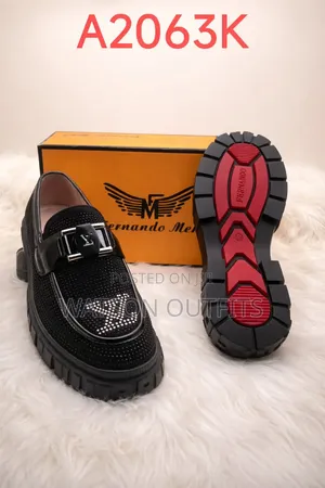 Fernando Melo Men's Leather Moccasins - Brand New