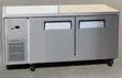 Counter Fridge 210 Liters, 2 Stainless Steel Doors - 1