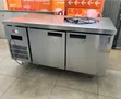 Counter Fridge Stainless Steel 2 Doors 349L - 1
