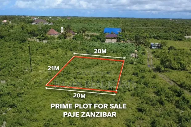Plot for Sale in Paje, Zanzibar - 1
