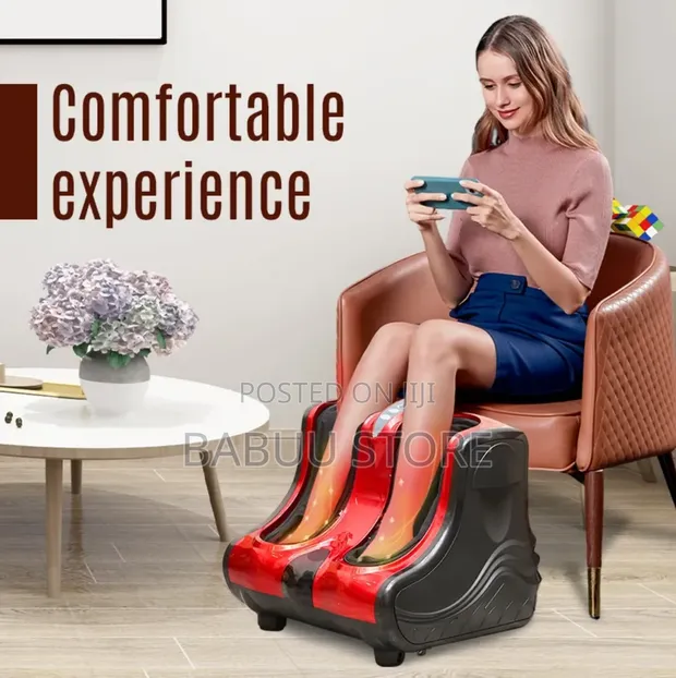 Brand New Air Compression Leg Massager with Heating - 1
