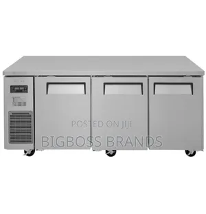 Counter Fridge 367L, 3 Stainless Steel Doors (STCC1860)