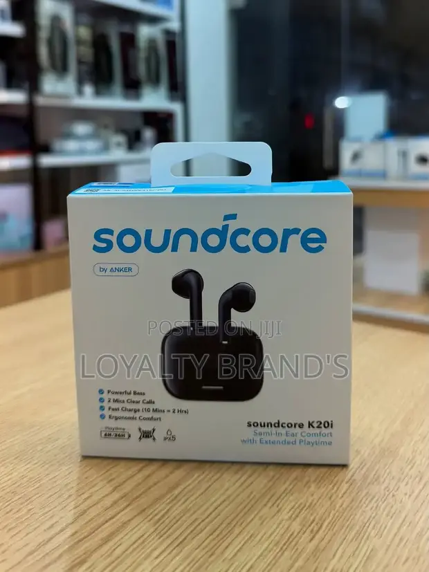 Soundcore K20i Wireless Earbuds - Brand New - 1