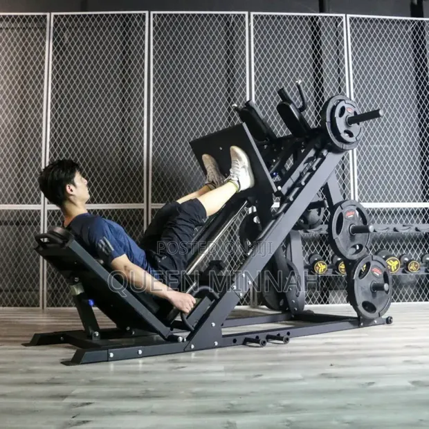 All-in-1 Leg Press Hack Squat Machine - 1