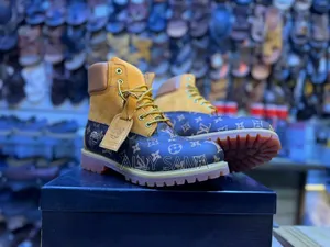 Men's Timberland Louis Vuitton Style Boots