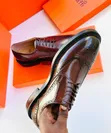 Men's J.M. Weston Leather Moccasins - 4