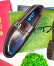Men's Clarks Leather Moccasins - Brand New - 3