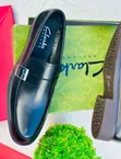 Men's Clarks Leather Moccasins - Brand New - 4